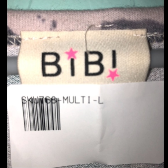 BiBi Tiedye/Sequin Top - Picture 4 of 7